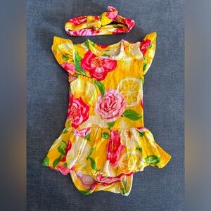 Posh Peanut Twirl and Headband